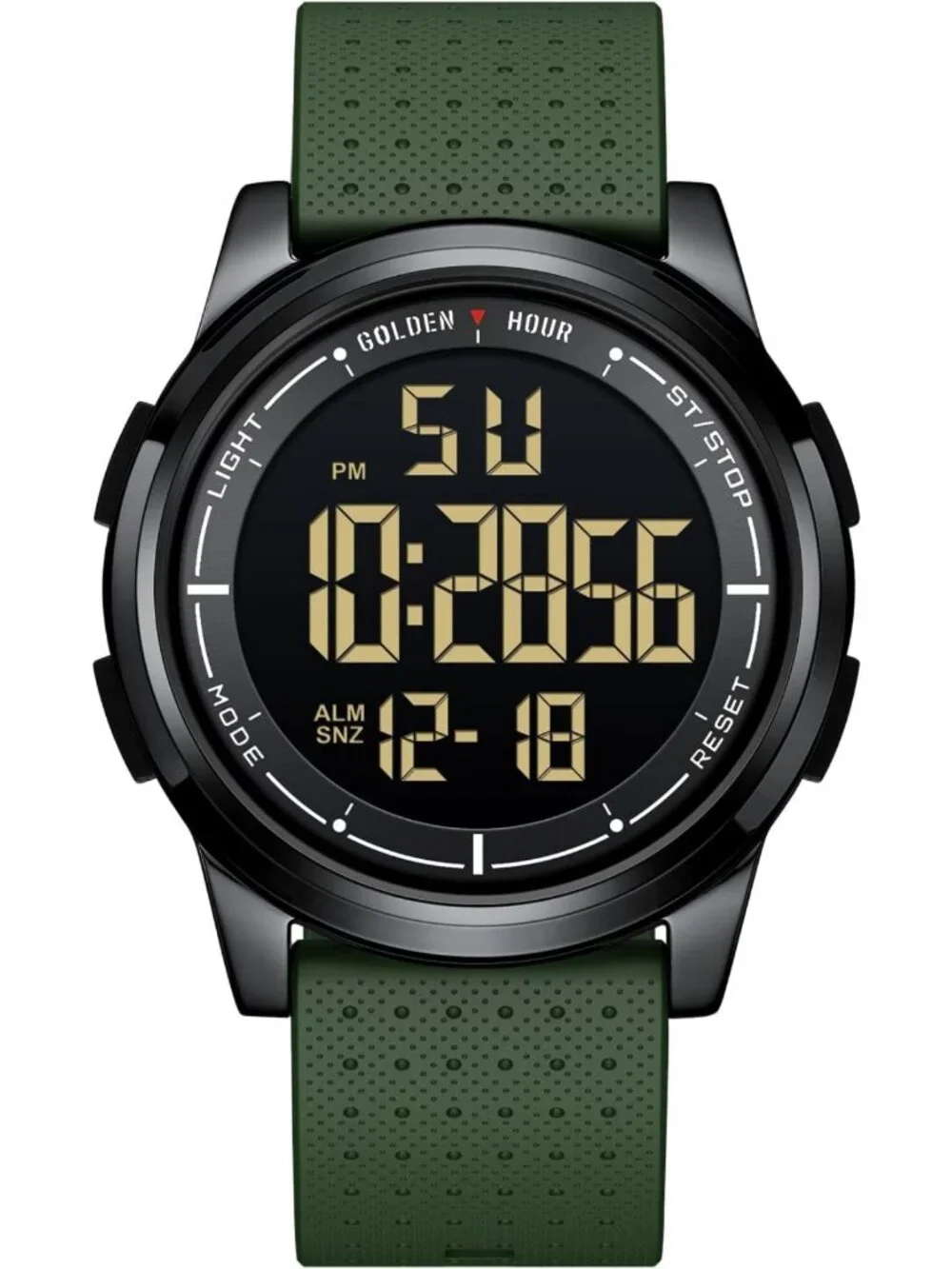 Ultra-Thin Minimalist Waterproof Digital Sports Watch | Wide-Angle Display